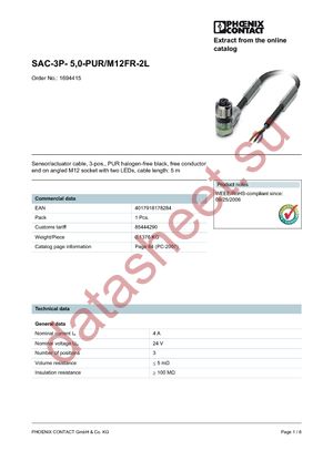 1694415 datasheet  